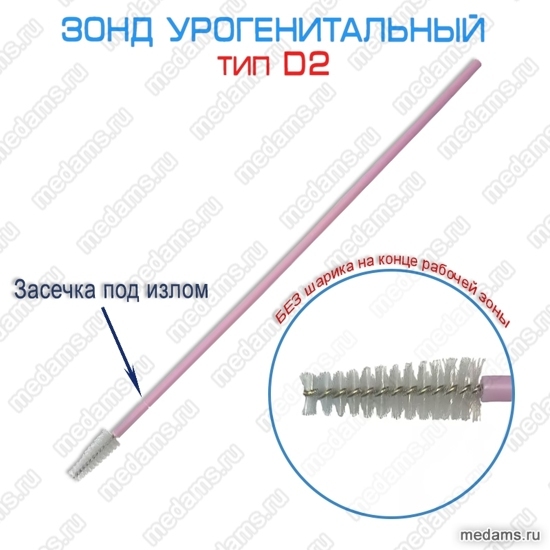 Зонды урогенитальный тип D2